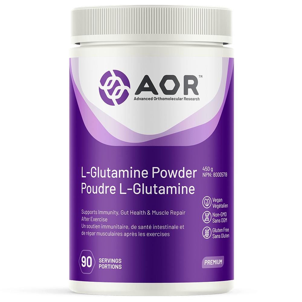 AOR L-Glutamine Powder, 450 g