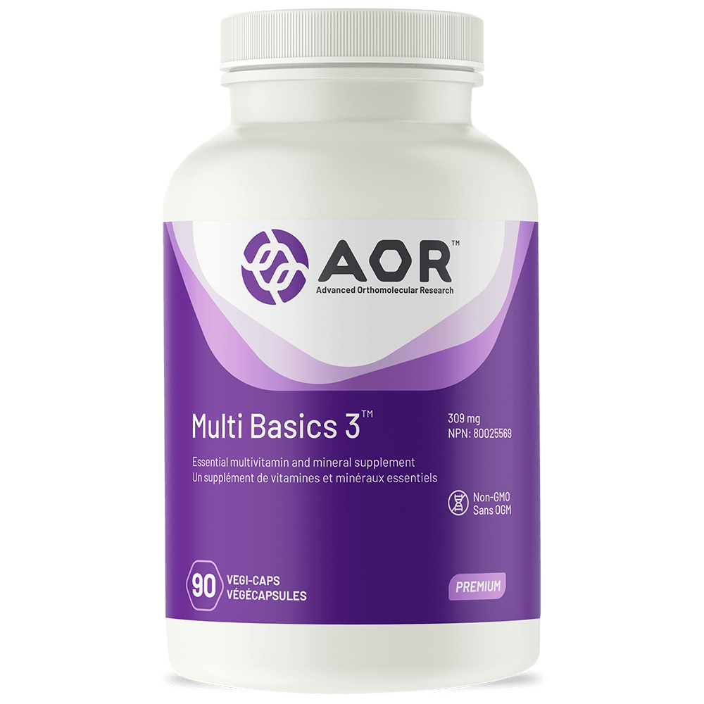 AOR - Multi Basics 3, 180 Veg Caps