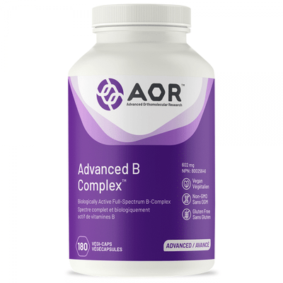 AOR Advanced B Complex 180 Veggie Caps