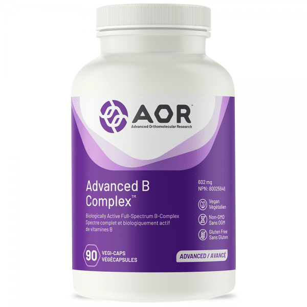 AOR Advanced B Complex 90 Veggie Caps