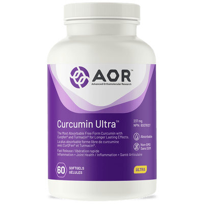 AOR Curcumin Ultra 60 Softgels