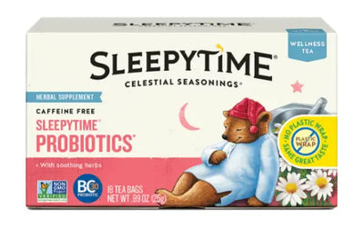 Celestial Seasonings Sleepytime Probiotics Wellness Tea, 18 Bags