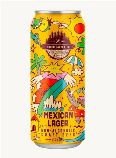 Sober Carpenter - Non-Alcoholic Mexican Lager, 473Ml