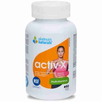 Platinum Naturals Activ-X for Women, 60 Softgels