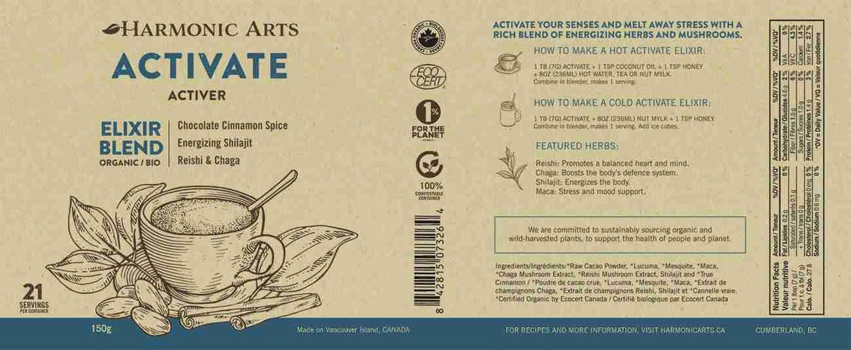 Harmonic Arts Activate Elixir 150G
