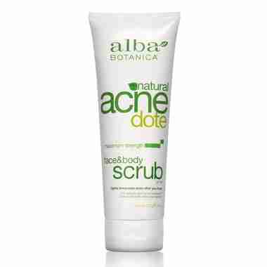 Alba Botanica Natural Acnedote Face & Body Scrub - 227G