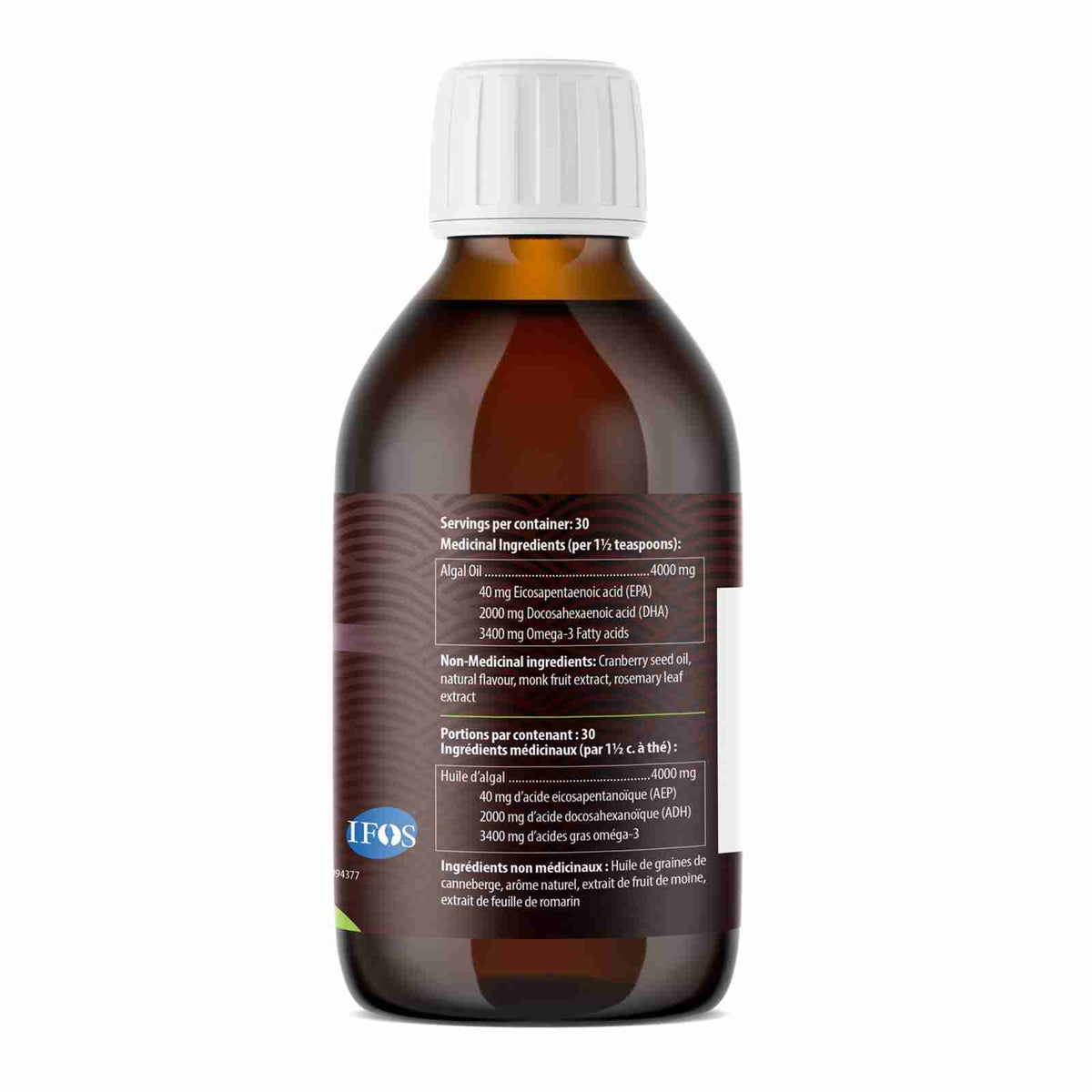 Aqua Omega Plant Based High DHA 225Ml, Grape