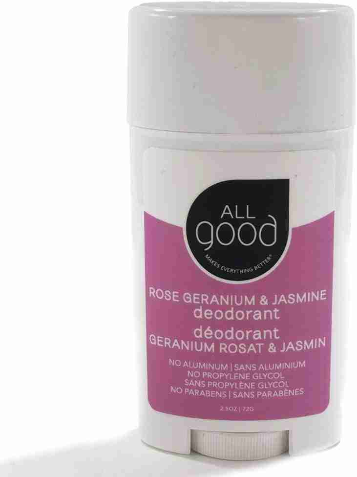 All Good Deodorant: Rose Geranium & Jasmine - 72G