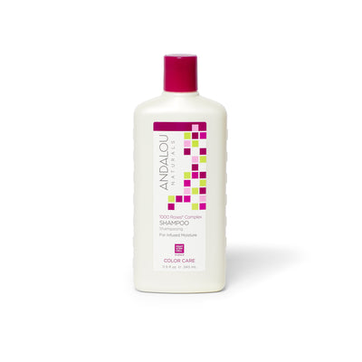 Andalou Naturals 1000 Roses Color Care Shampoo, 340 mL