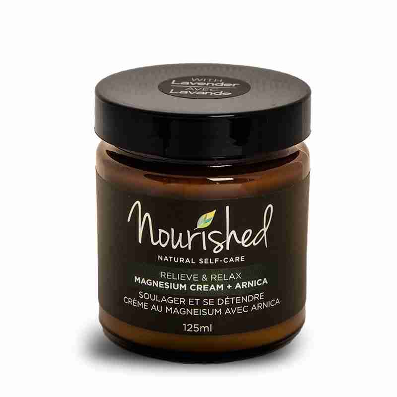 Nourished Magnesium - Magnesium Cream With Arnica: Unscented,100Ml