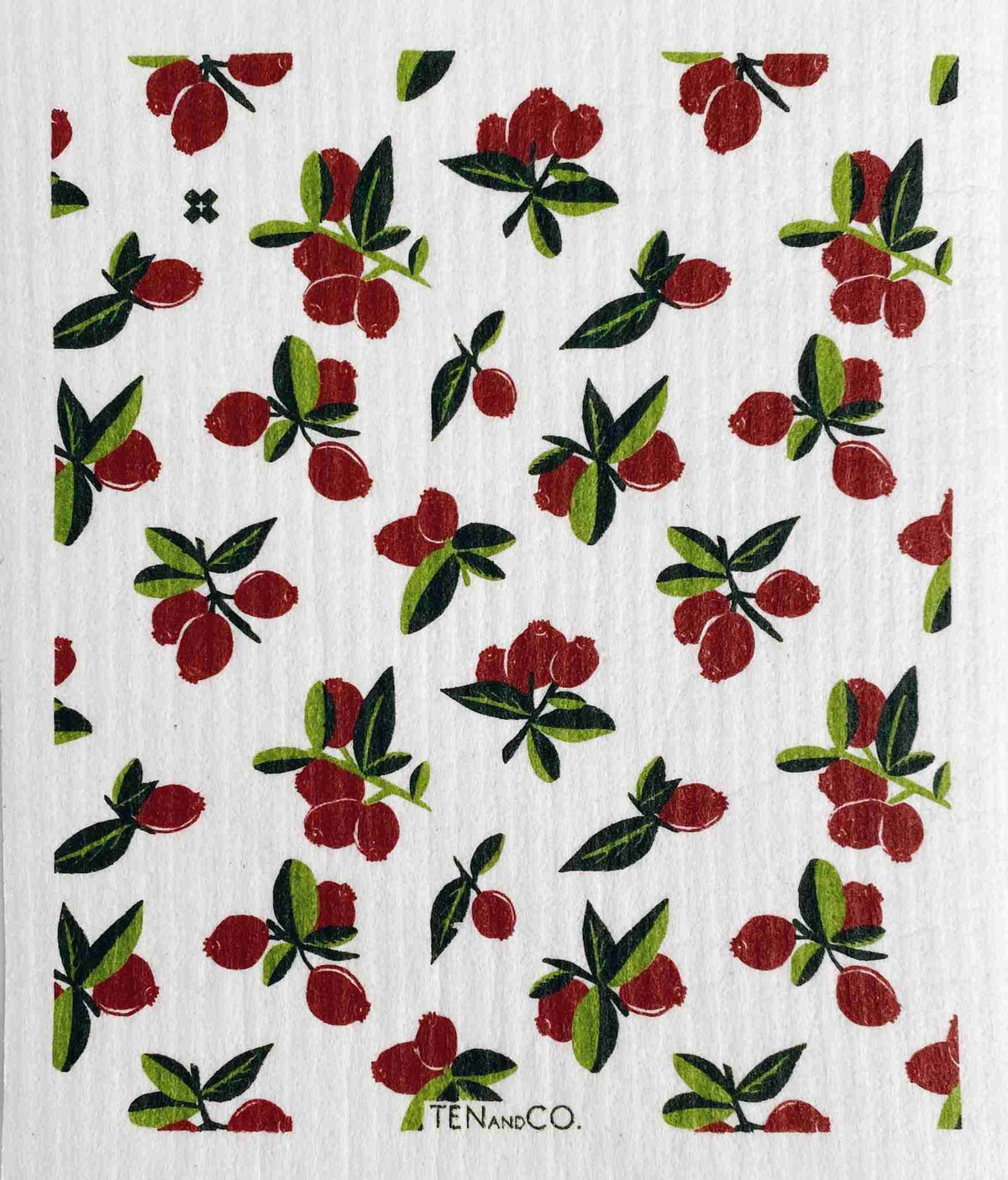 Ten And Co. Sponge Cloth X Cranberry