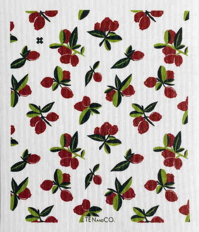 Ten And Co. Sponge Cloth X Cranberry