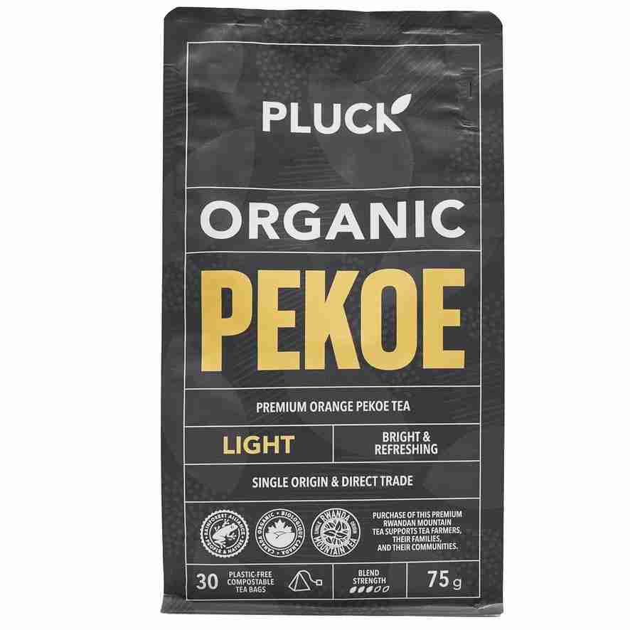 Pluck - Organic Pekoe Tea: Light, 30 Bags