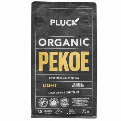 Pluck - Organic Pekoe Tea: Light, 30 Bags