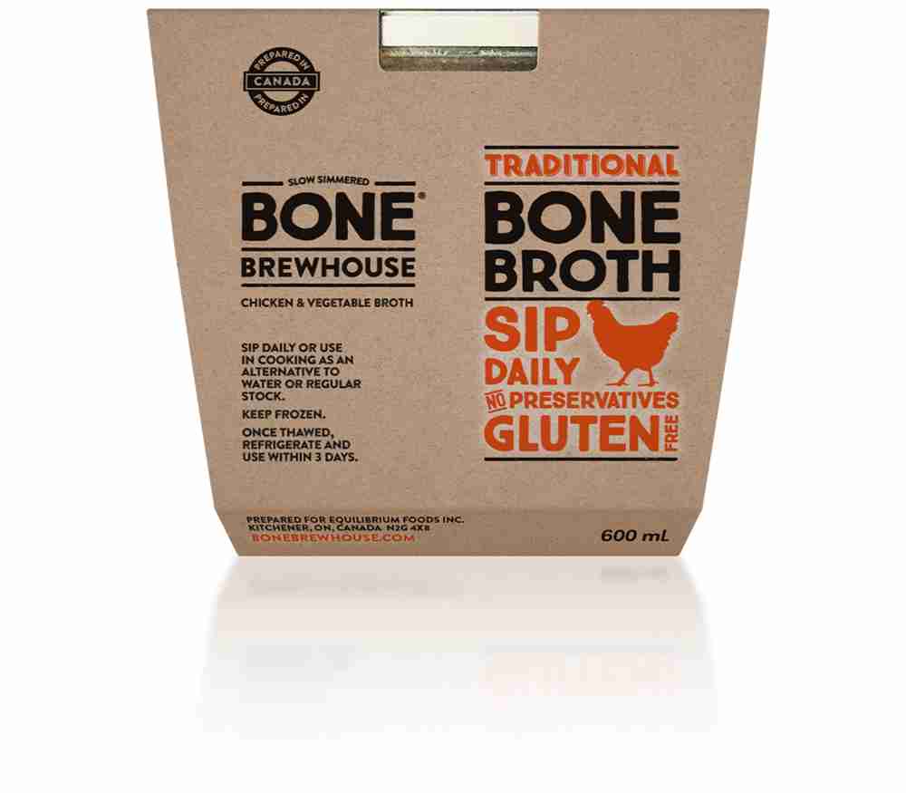 Bone Brewhouse - Chicken & Vegetable Broth, 600Ml