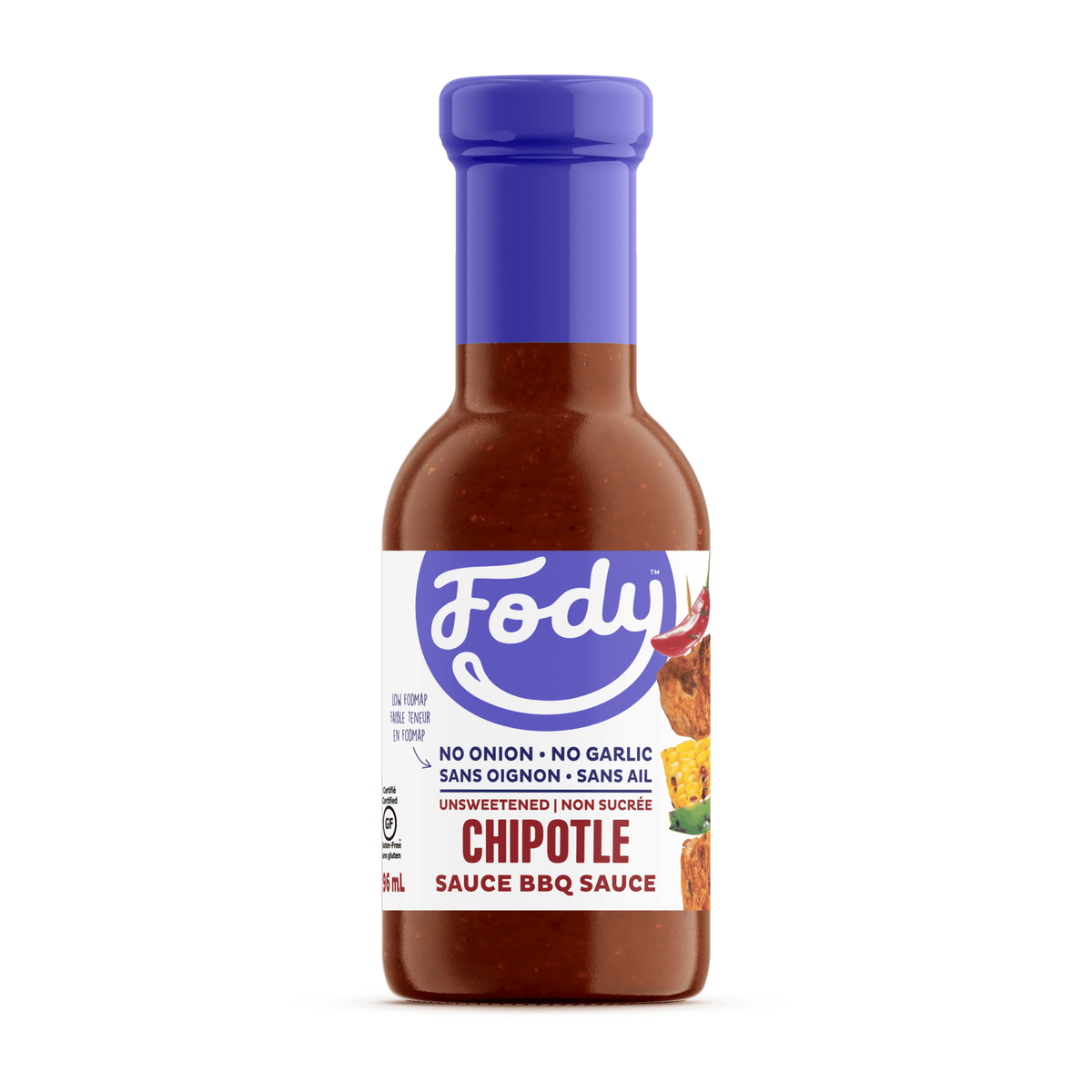 Fody, Chipotle BBQ Sauce, 296Ml