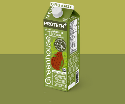 Greenhouse Matcha Protein Shake 900Ml
