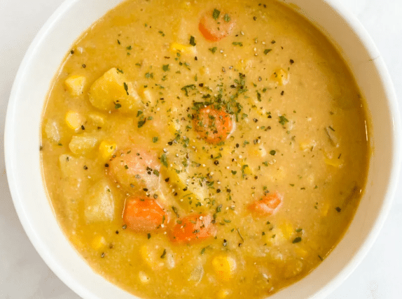 Mindful Meals Creamy Potato Corn Chowder