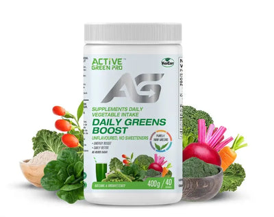 Active Green Pro Daily Greens Boost - Unflavoured, 400G