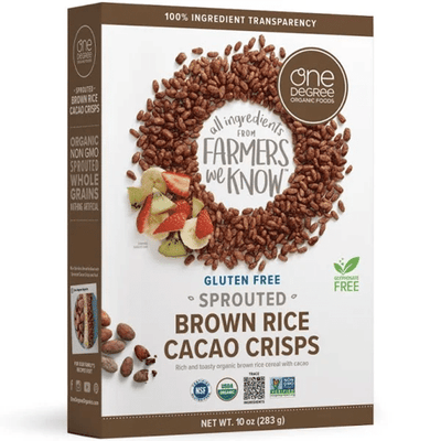 One Degree - Veganic Sprouted Brown Rice Cocao Crisps Cereal