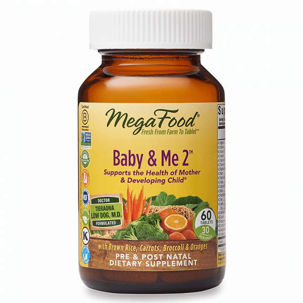 Mega Food Baby & Me 2 60 Tablets