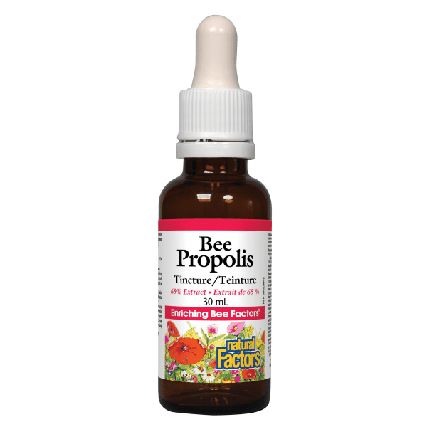 Natural Factors Bee Propolis 65% Extract 30Ml Tincture