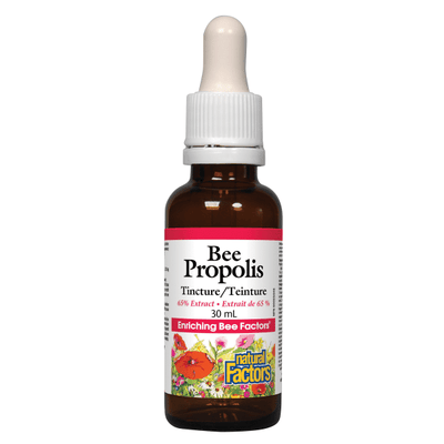 Natural Factors Bee Propolis 65% Extract 30Ml Tincture