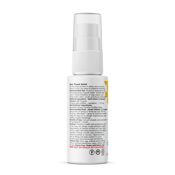 Beekeepers Naturals Propolis Throat Spray - Kids