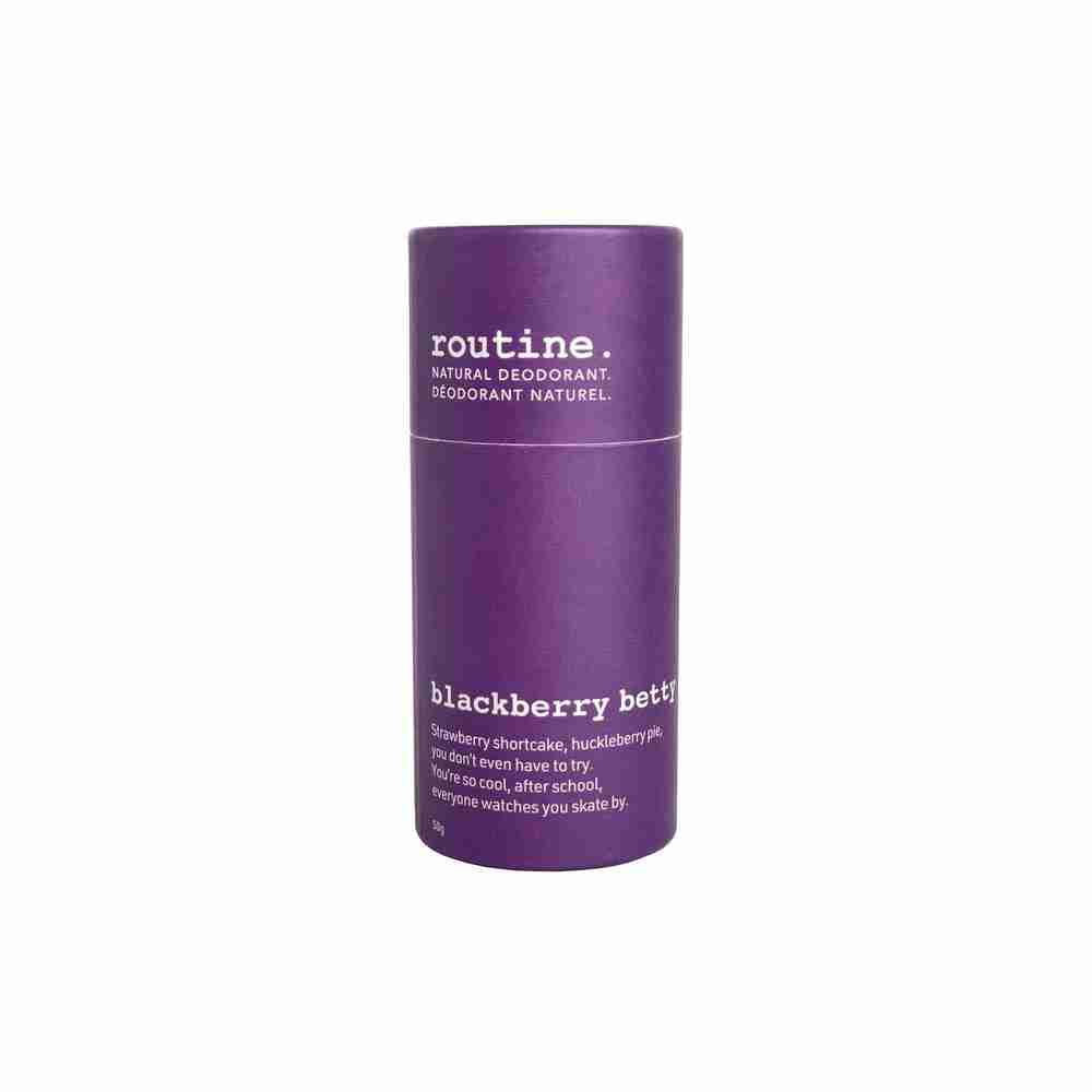 Routine. Natural Deodorant Stick: Blackberry Betty - 50G