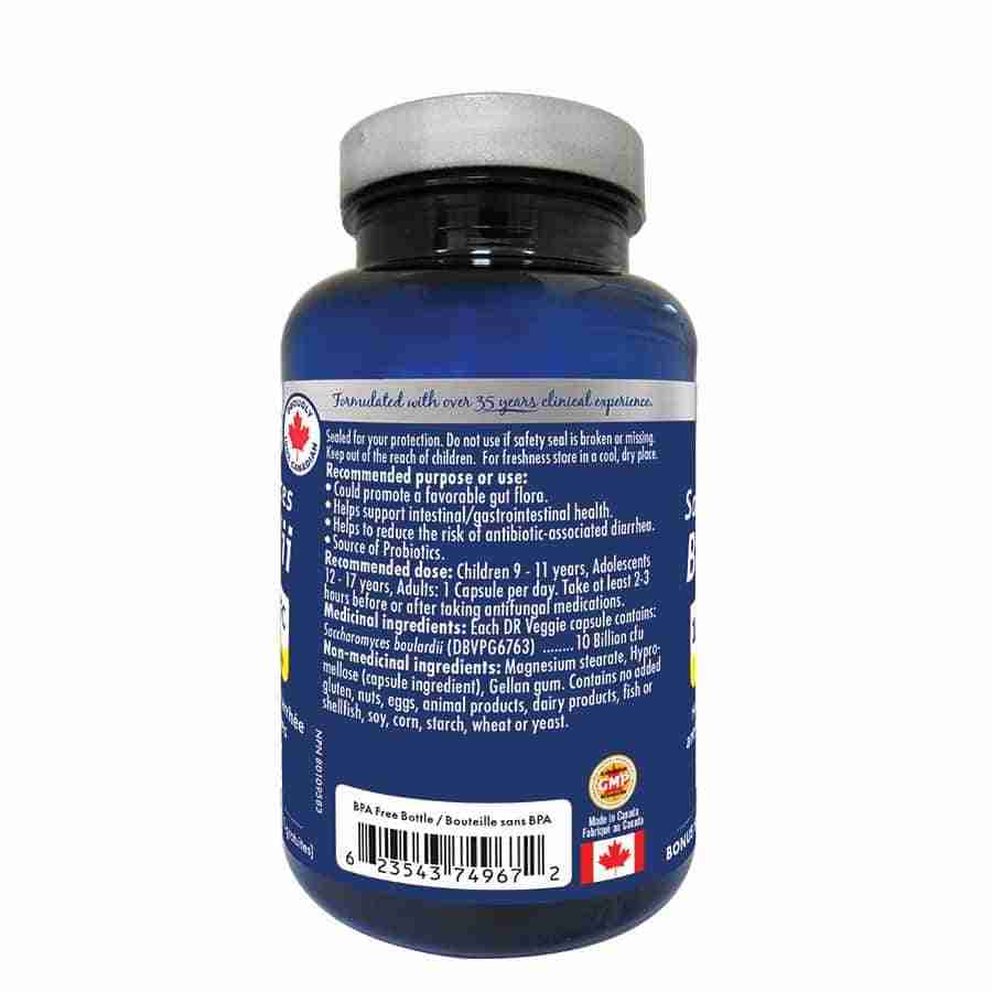 Naka - Saccharomyces Boulardii, 40 DR Veggie Caps