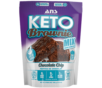 Ans, Keto Chocolate Chip Brownie Mix, 395G