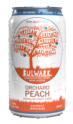 Bulwark Non-Alcoholic Orchard Peach 355Ml