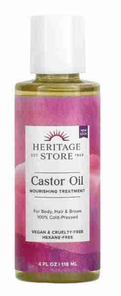 Heritage Store Castor Oil Nourishing Treatment, 118 mL