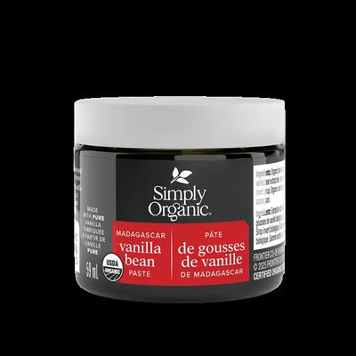 Simply Organic Madagascar Vanilla Bean Paste, 59Ml