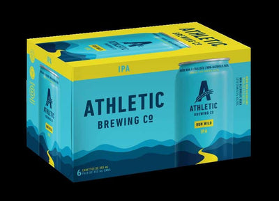 Athletic Brewing Co. Non Alcoholic Brews - Run Wild IPA, 6 X 355Ml