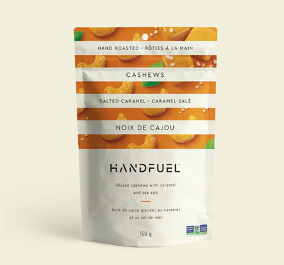 Handfuel Salted Caramel Cashews, 150G