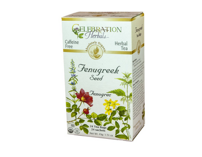 Celebration Herbals Organic Fenugreek Seed Tea, 24Bgs