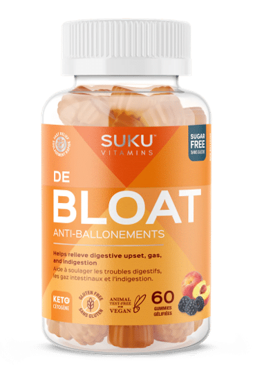 Suku Vitamins - De Bloat, 60 Gummies