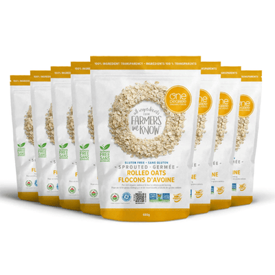 One Degree Organics Gluten-Free Sprouted Rolled Oats - 680G