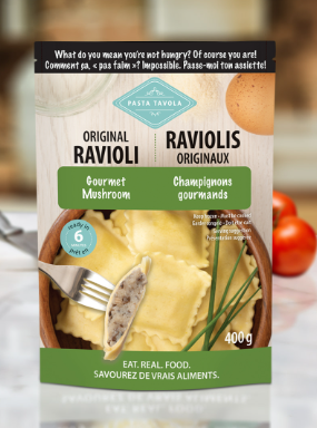 Pasta Tavola Gourmet Mushroom Ravioli, 400G