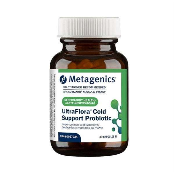 Metagenics UltraFlora Cold Support Probiotic, 30 Capsules