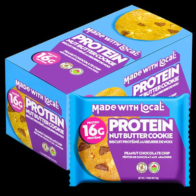 Made With Local Peanut Butter Chocolate Chip Protein Cookie, 68G