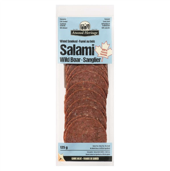 Atwood Heritage Wild Boar Salami, 125 g