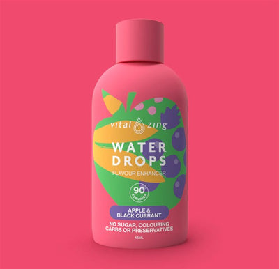 Vital Zing Water Drops - Black Currant, 45Ml