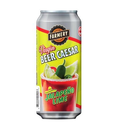 Farmery Virgin Beer Caesar Jalapeno & Lime, 473Ml