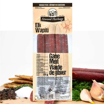 Atwood Heritage Elk Meat Sticks, 125 g
