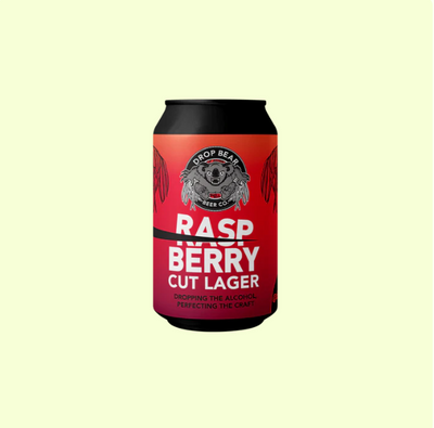 Drop Bear Raspberry Cut Lager, 330Ml