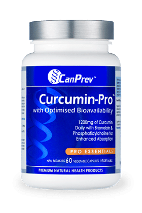 Can Prev Curcumin-Pro With Optimised Bioavailability 60 Vegetarian Capsules