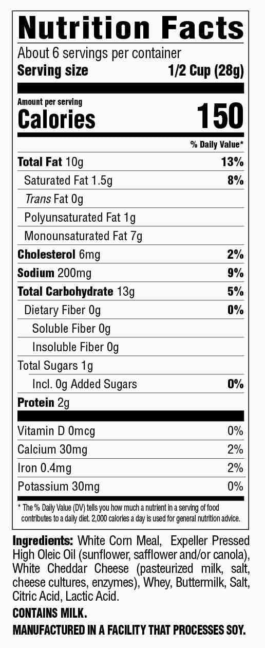 Barbara's Baked White Cheddar Cheez Puffs, 155 g