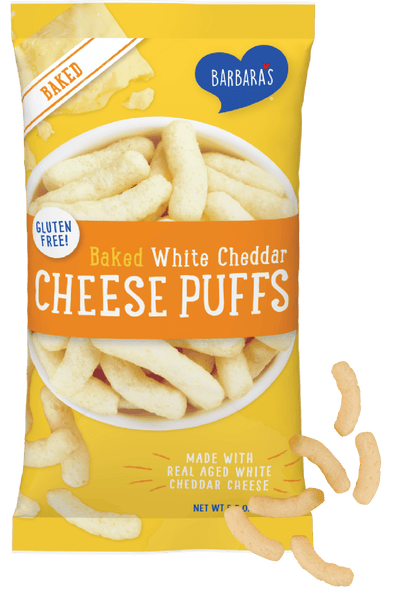 Barbara's Baked White Cheddar Cheez Puffs, 155 g